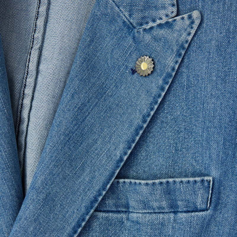 Limited Edition Double-Breasted Denim Jacket