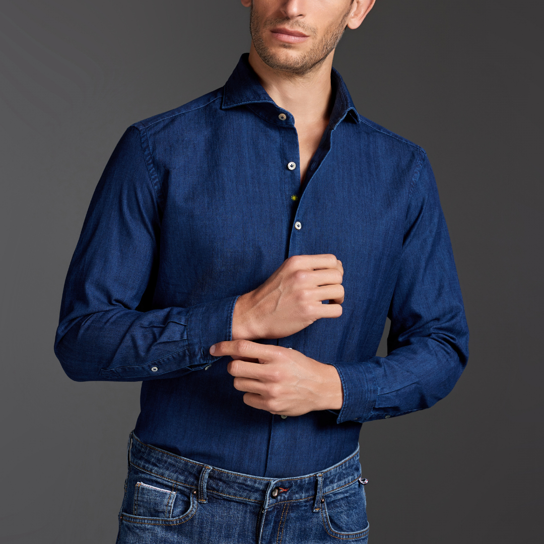 Denim Twill Cotton Shirt