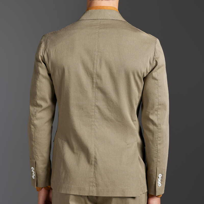 Green Solaro Cotton Jacket