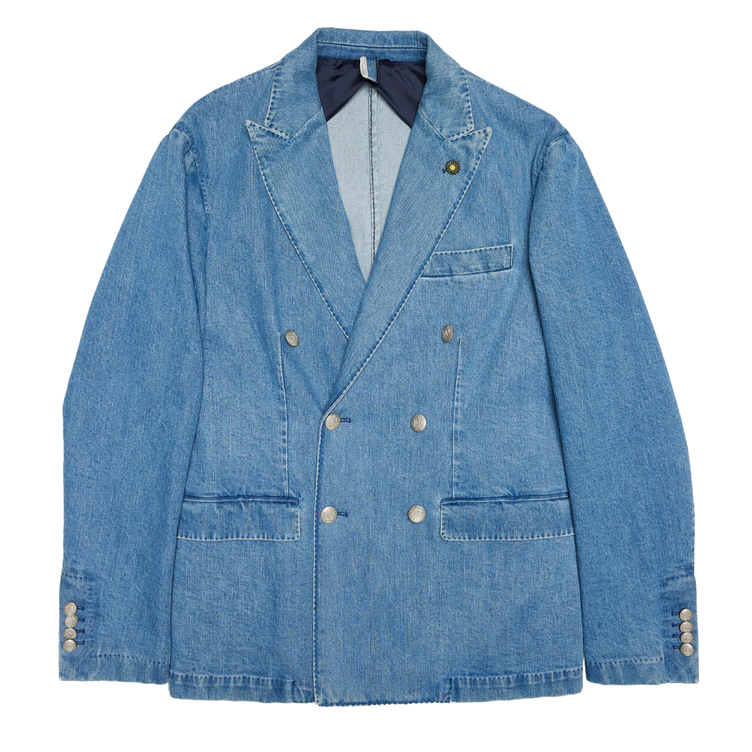 Limited Edition Double-Breasted Denim Jacket