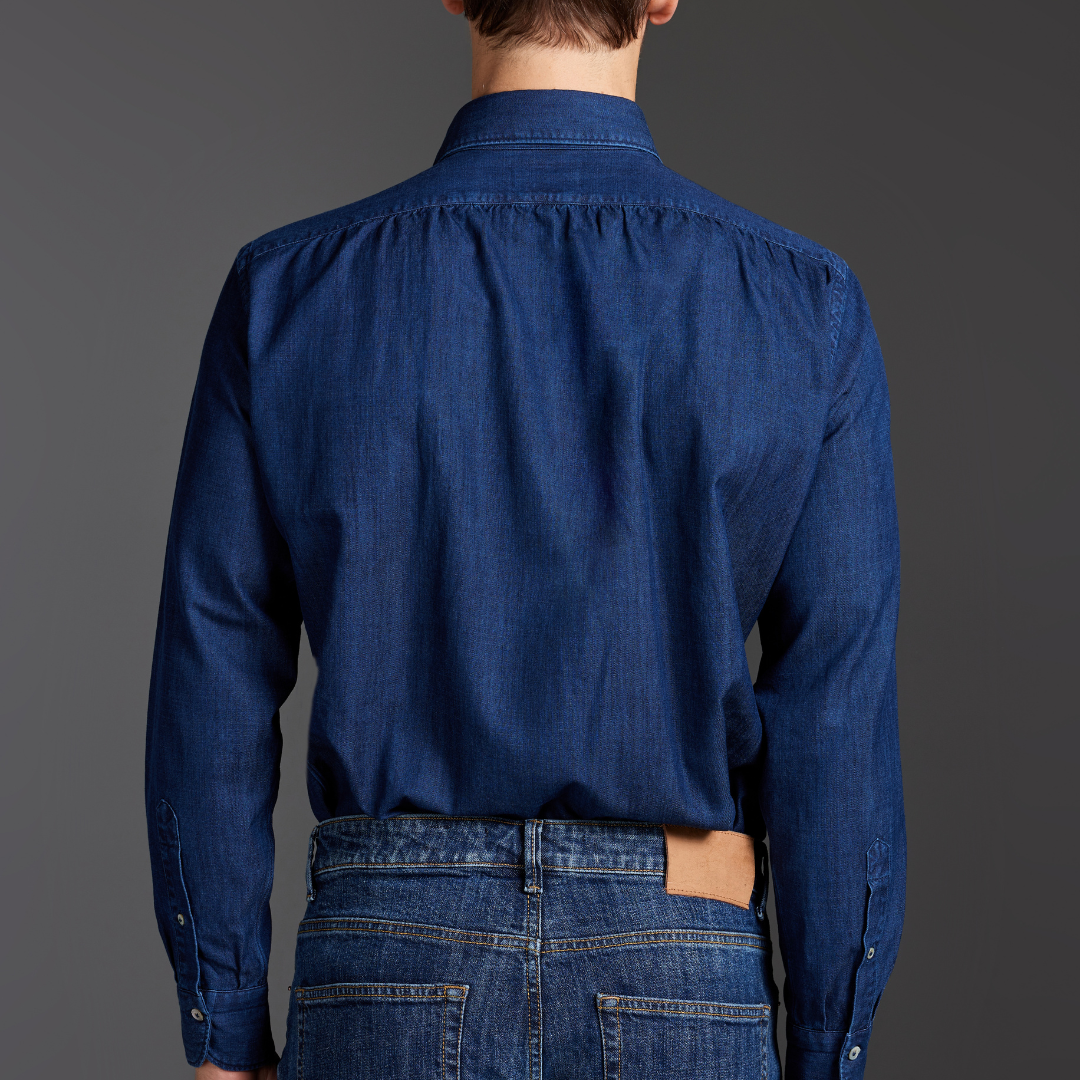 Denim Twill Cotton Shirt