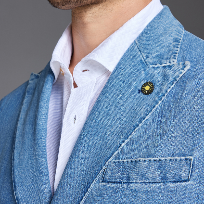 Limited Edition Double-Breasted Denim Jacket