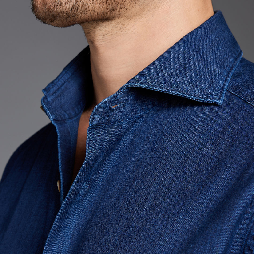 Denim Twill Cotton Shirt