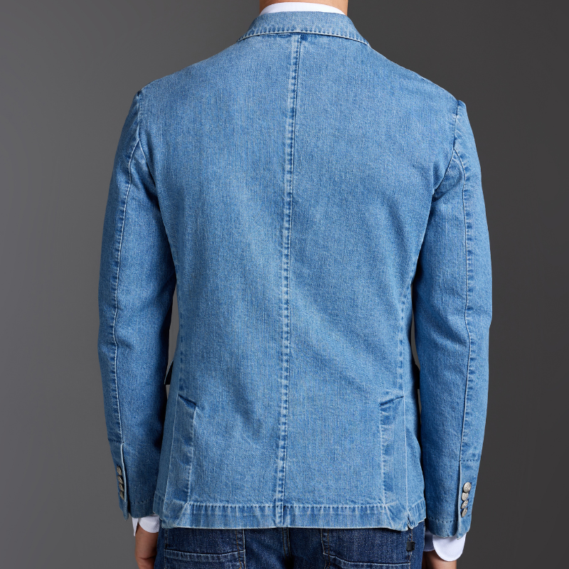 Limited Edition Double-Breasted Denim Jacket
