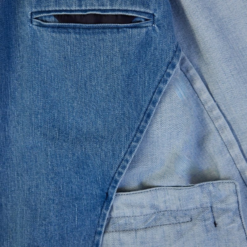 Limited Edition Double-Breasted Denim Jacket