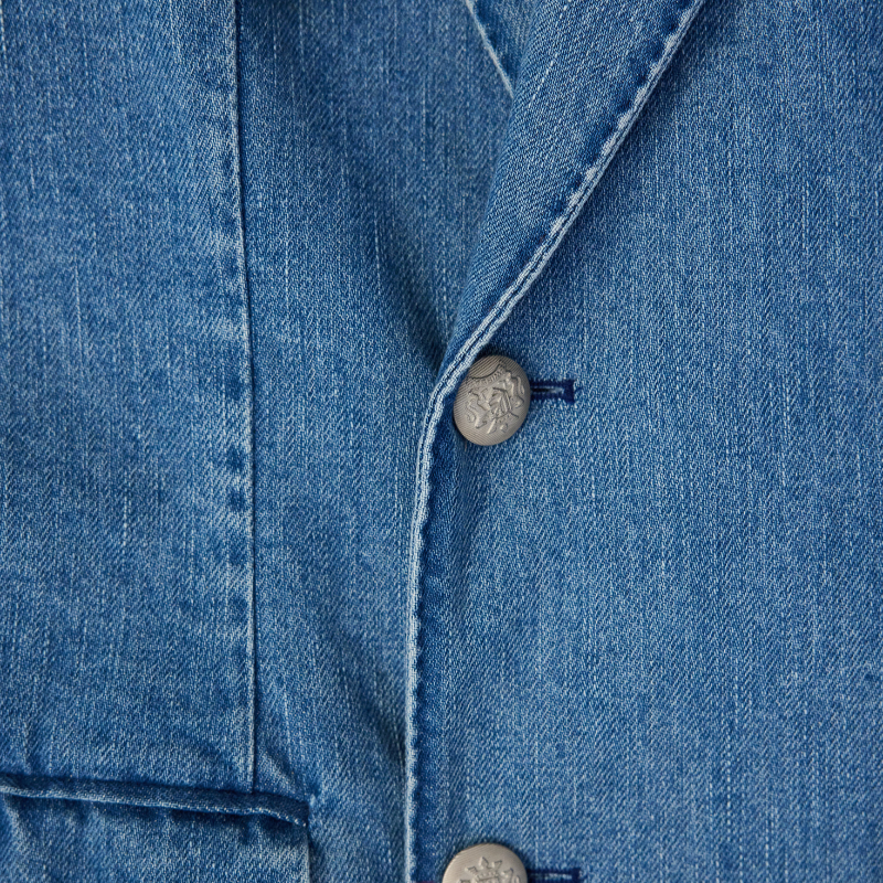 Limited Edition Double-Breasted Denim Jacket